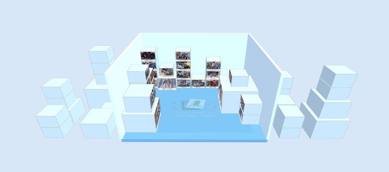 ぼくの積みプラの部屋ビューイメージ